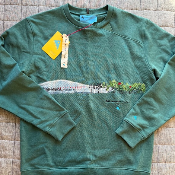 Klättermusen Turid Crew Fleece Sweater - Britta Art Collab - Men's Large - Picture 1 of 5